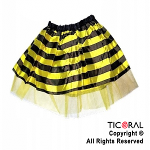 POLLERA TUTU ABEJA x 1